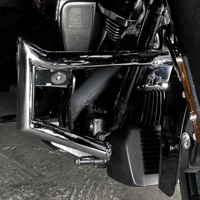 CMC ELEV8 チョップドエンジンガード (クローム) 2013以前 ツーリング