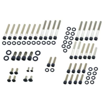 1991～2003 スポーツスター エンジンボルトセット (マットブラック) Screws4Bikes
