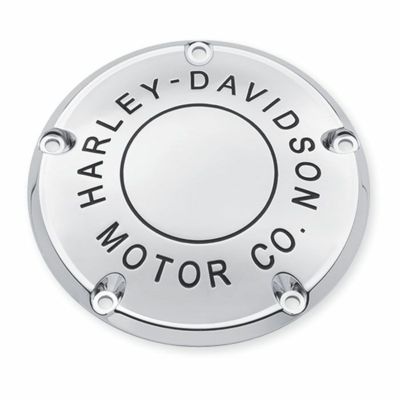 クローム・H-D MOTOR CO.ロゴ・ダービーカバー