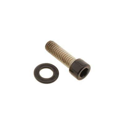 スポーツスター リアベルトガード用 ボルト (グロスブラック) Screws4Bikes