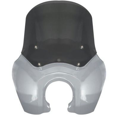 【SALE】M8 ローライダーS T-Sportフェアリングキット OEヘッドライト仕様 (バラクーダシルバー/15インチ・ダークスモーク) OG