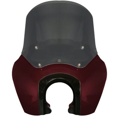 【SALE】M8 ローライダーS T-Sportフェアリングキット OEヘッドライト仕様 (ミッドナイトクリムゾン/15インチ・ダークスモーク) OG