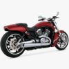 バンス＆ハインズ 2009～2017 V-Rod Muscle用 COMPETITION SERIES SLIP-ONS-01