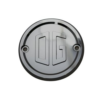 スポーツスター ポイントカバー (ブラッククローム) OG