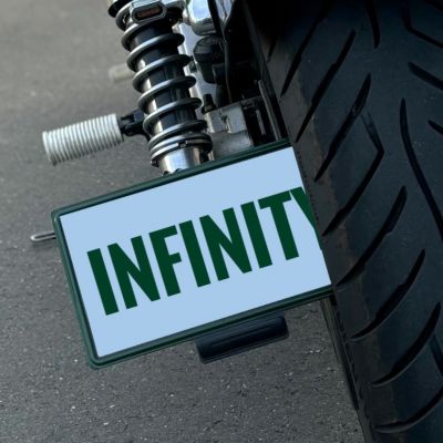 スポーツスター2004～2007 サイドナンバーブラケット INFINITY