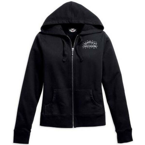 Women's Skull Activewear Hoodie（アクティブフードパーカー）-01