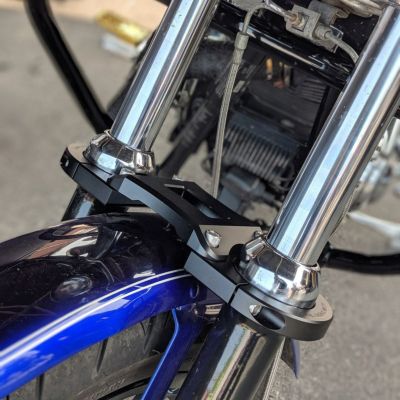 2012年式 XL1200V フロントフォーク延長 ほか | Overload Machinery