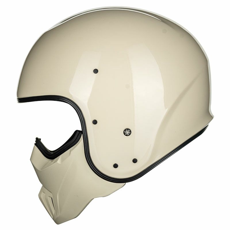 ILM MO310Pシリーズ オープンフェイス フルフェイスヘルメット ホワイト4