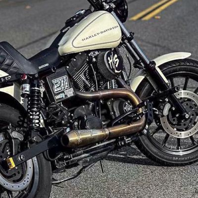 2006以降 ダイナ 2-1フルエキゾーストマフラー リバースコーンタイプ (ステンレス) Stealth Pipes