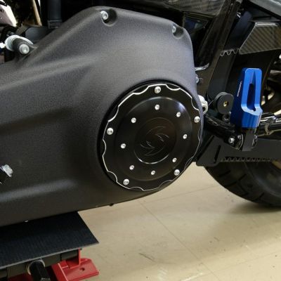 M8 ソフテイル アルミダービーカバー SPEEDRA