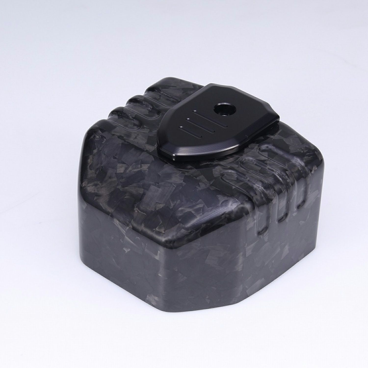 パワープラントモーターサイクル　コイルカバー　M8ソフテイル用　ブラック パワープラントモーターサイクル コイルカバー M8ソフテイル用