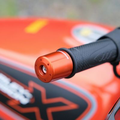 ハーレー X350、X500 ハンドルバーエンド タイプ1 (カラーアルマイト仕上げ) SPEEDRA