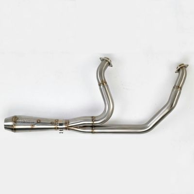 2017以前 ソフテイル 2-1フルエキゾーストマフラー リバースコーンタイプ (ステンレス) Stealth Pipes