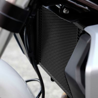TMO ハーレー X350 ラジエターコアガード (ブラック)