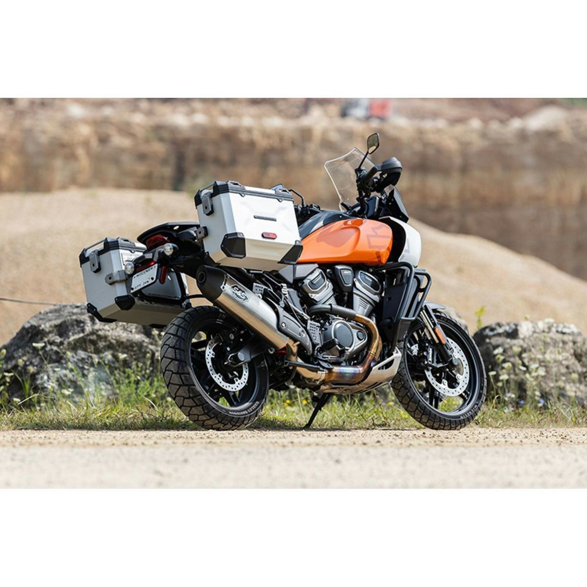 S&S パンアメリカ用 スリップオンマフラー 4