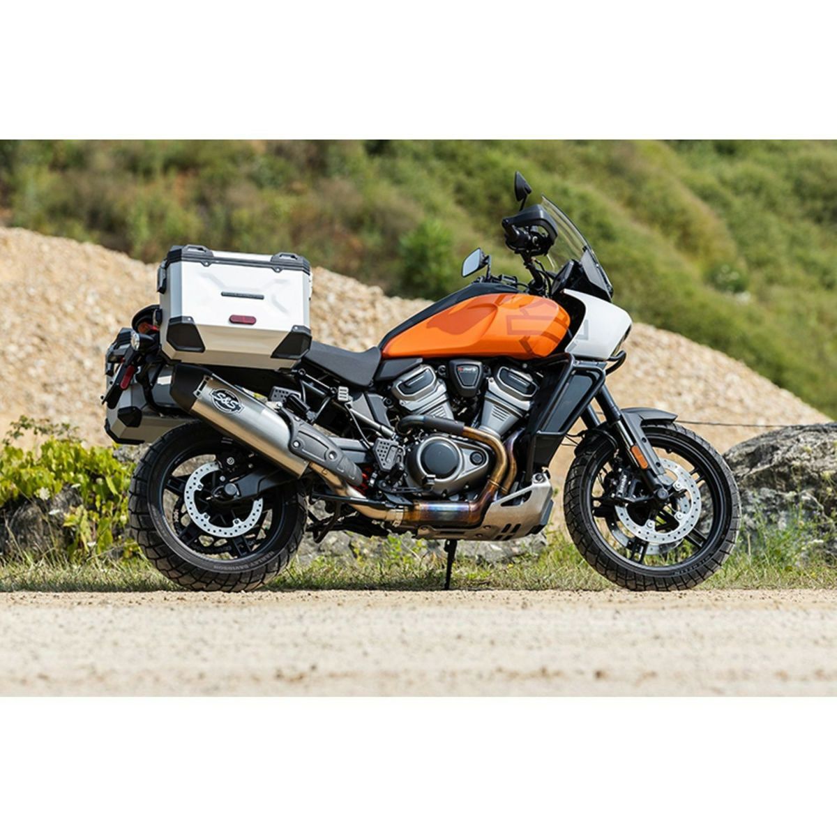 S&S パンアメリカ用 スリップオンマフラー 5