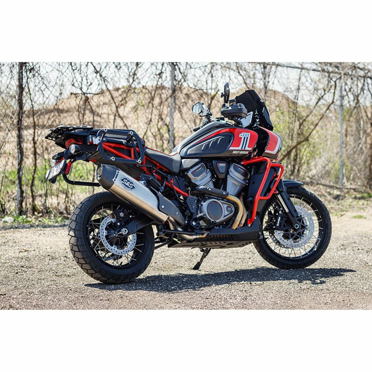 S&S パンアメリカ用 スリップオンマフラー 6