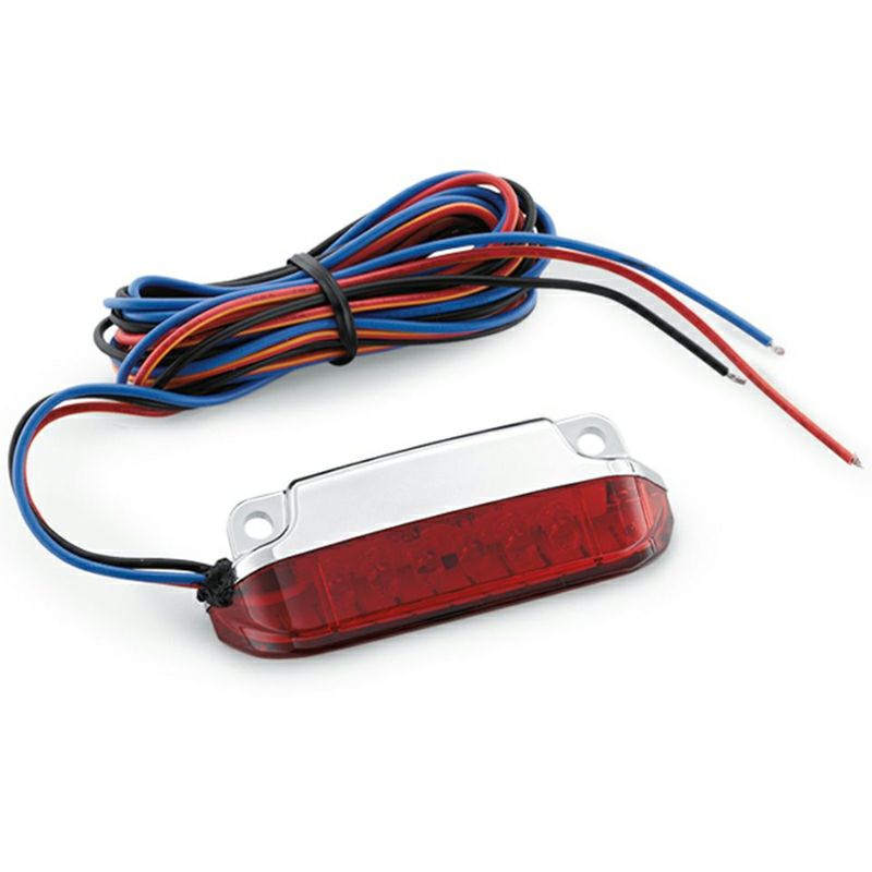 エアーウィングサドルバッグリッドレイル　LEDライトキット　レッド-01