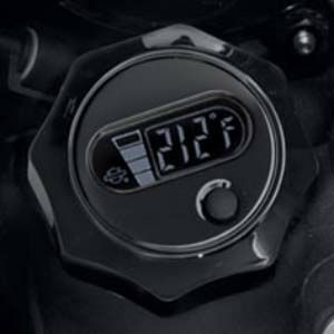 ハーレー 純正 LCD油量油温量付オイルディップスティック スポーツスター 液晶油量油温計付オイルディップスティック・クローム -ハーレー