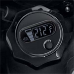 LCD油温度計付オイルディップスティック ブラック