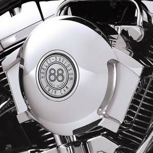 鍛造ビレットアルミニウム・エアクリーナーカバー　クローム-01