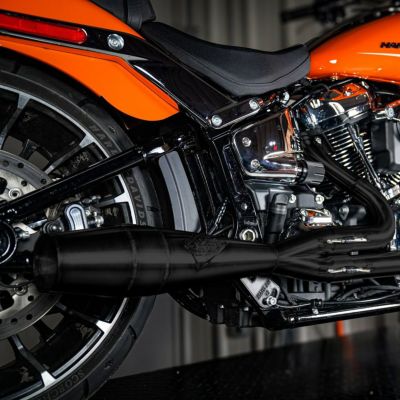 SAWICKI Speed ショーティー・2in1フルエキゾーストマフラー (ブラック)