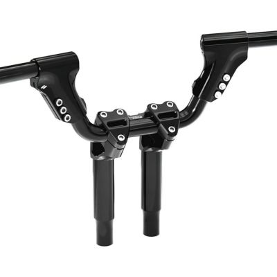 M8 ソフテイル、ロードキング Sandoval Open Road ハンドル/ライザーキット 14.5インチ (ブラック) KRAUS