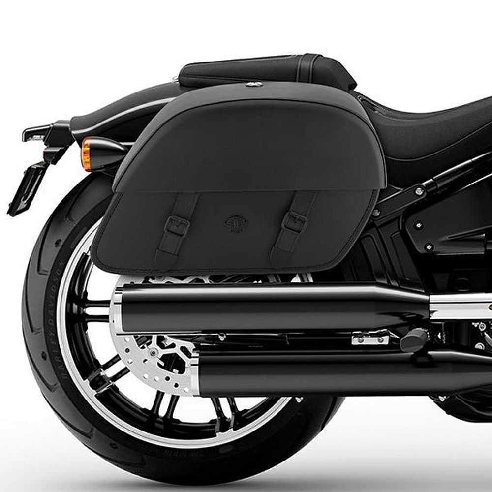 M8 ブレイクアウト、ファットボーイ Baelor 28L クイックマウント・ミディアムサドルバッグ Viking Bags1