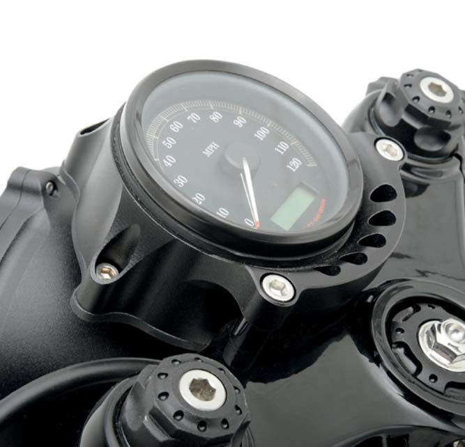 ローランドサンズ・デザイン(RSD) メーター移設キット　ブラックOps スポーツスター 1