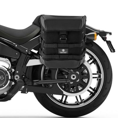 M8 ブレイクアウト、ファットボーイ Incognito 15L クイックマウント・ミディアムサドルバッグ (左用) Viking Bags