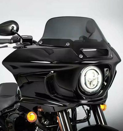 FXLRSTスタイルフェアリングキット グロスブラック スモークシールド 2022以降 FXLRS