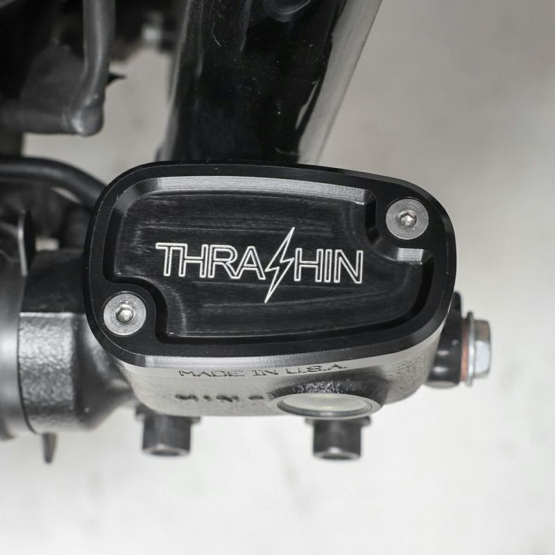 M8 ソフテイル FRブレーキマスターキャップThrashin Supply M8 ソフテイル フロントブレーキマスターシリンダー・リザーバー