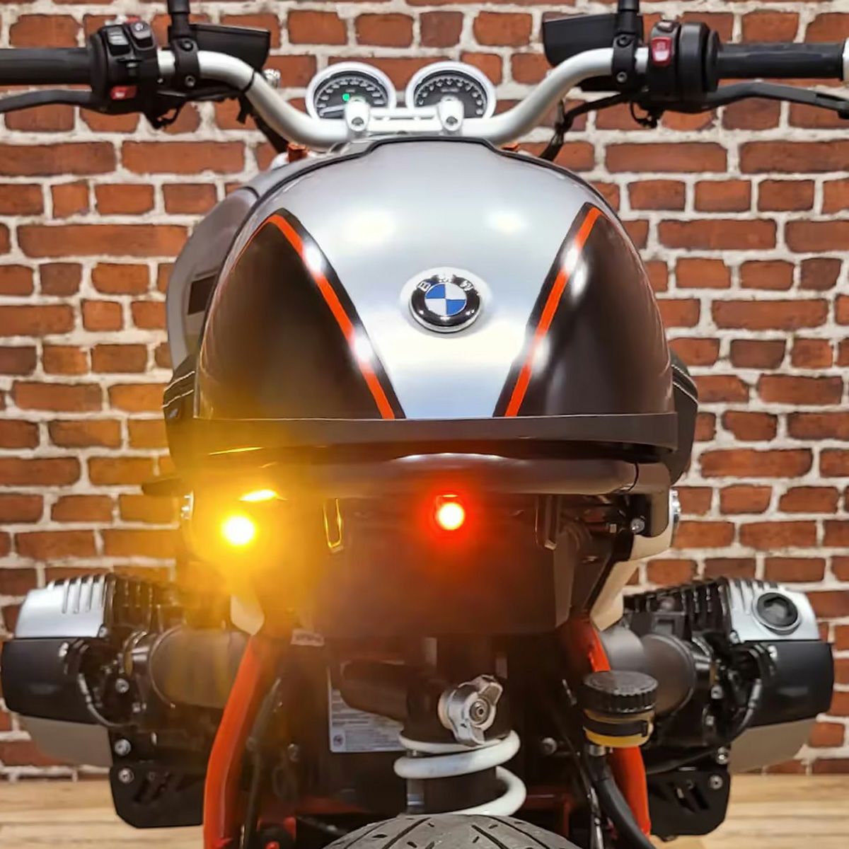 Kellermann スポット ハイエンデュランスATTO マイクロウィンカー (マットブラック/クリア)2