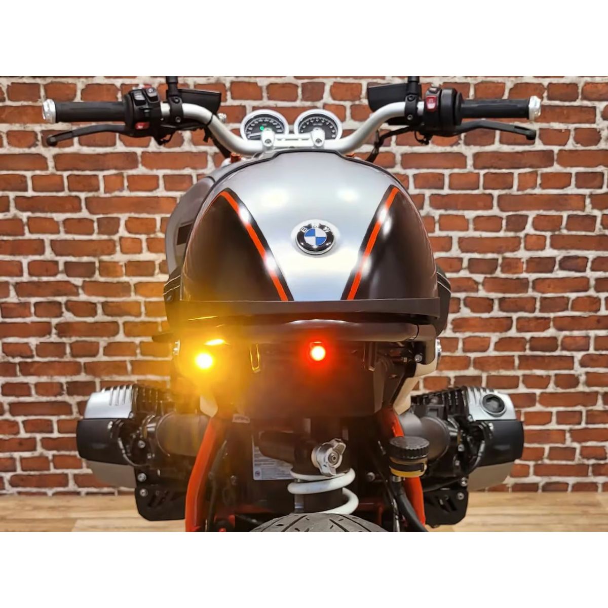 Kellermann スポット ハイエンデュランスATTO マイクロウィンカー (マットブラック/クリア)3