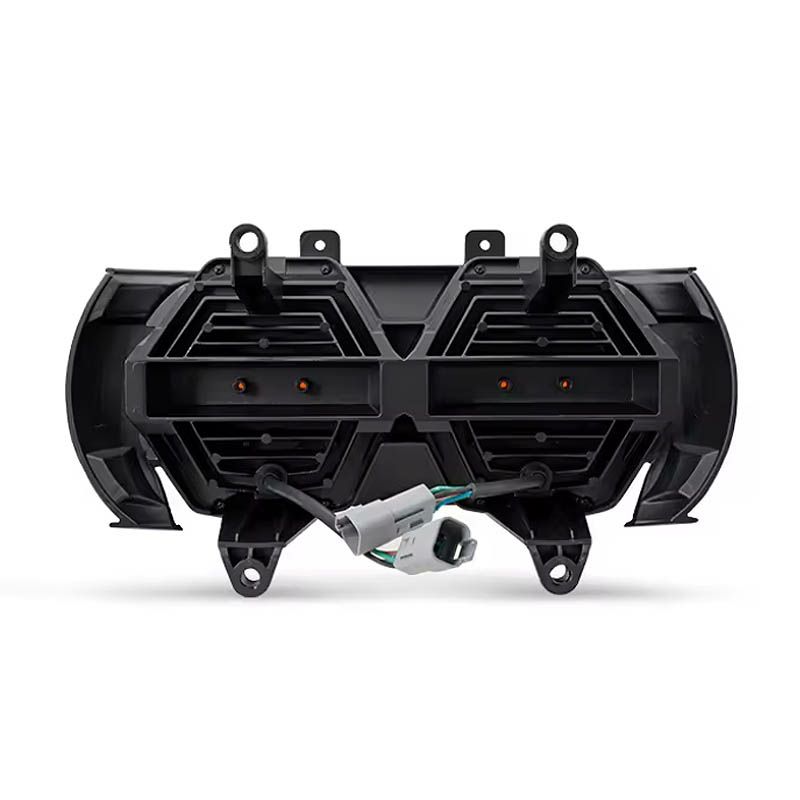 2015以降FLTRモデル HanyComb LEDヘッドライト ウインカー機能付き ブラック 6