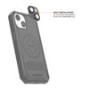 ROKFORM iPhone15/PLUS用 カメラレンズプロテクター3