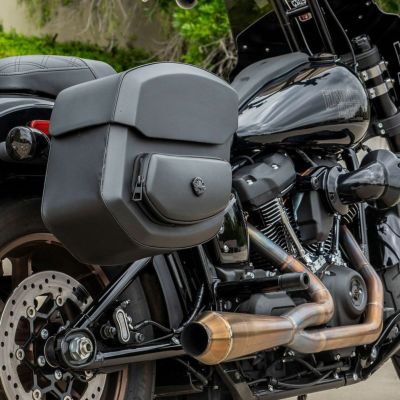 M8 ローライダー/S Ironclad 20L クイックマウント・ミディアムサドルバッグ (右用) Viking Bags