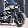 ソフテイル、ダイナ、XLスポーツスター、FXR シャークネードフェアリングキット (ウィンドシールド付) Paul Yaffe1