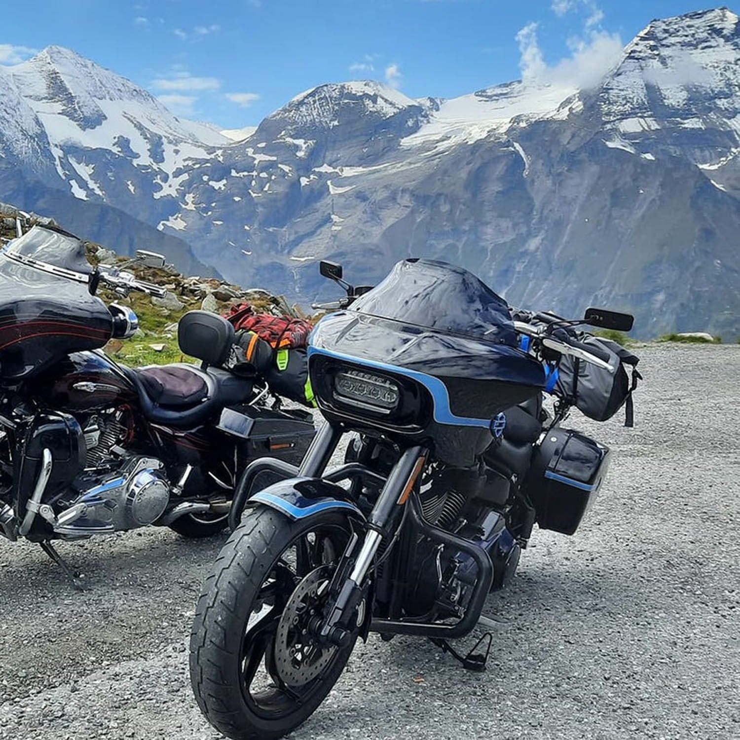 ソフテイル、ダイナ、XLスポーツスター、FXR シャークネードフェアリングキット (ウィンドシールド付) Paul Yaffe6