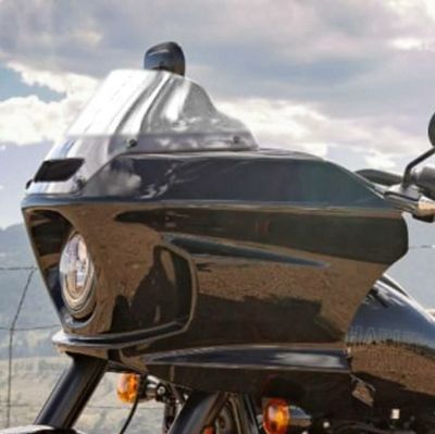 M8 ローライダーST、エルディアブロ サマースクリーン ベント付き (クリア) Clearview Shields