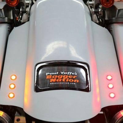 Paul Yaffe サンダーボルト・ウィンカー付テールライト (ブラック)