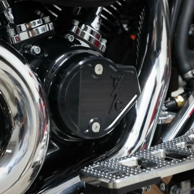 ソフテイル用ダービーカバー、タイマーカバー｜ハーレーカスタム