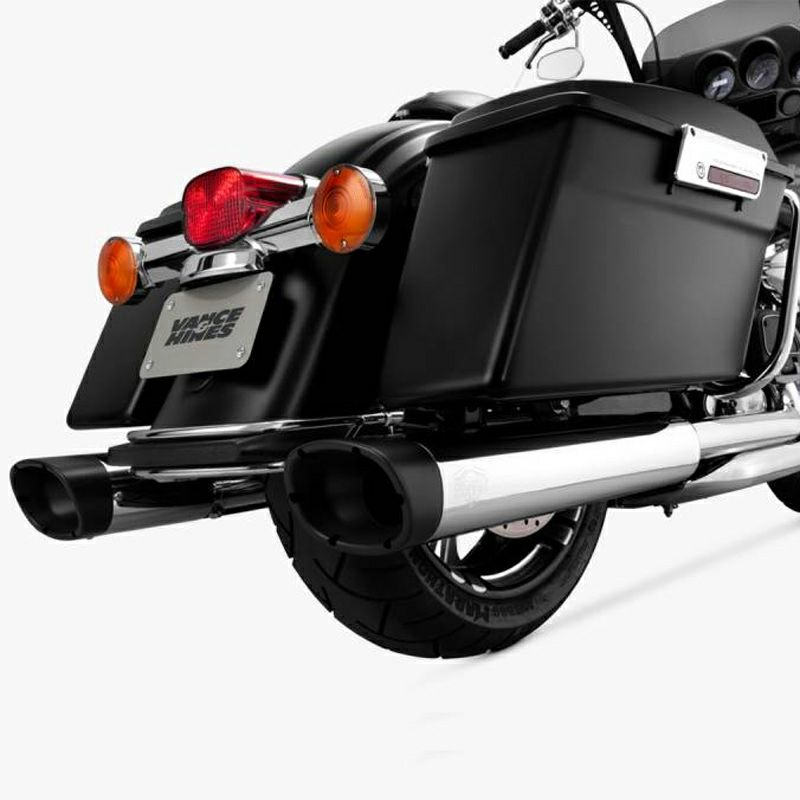 バンス＆ハインズ （VANCE&HINES） モンスターオーバル（クローム 