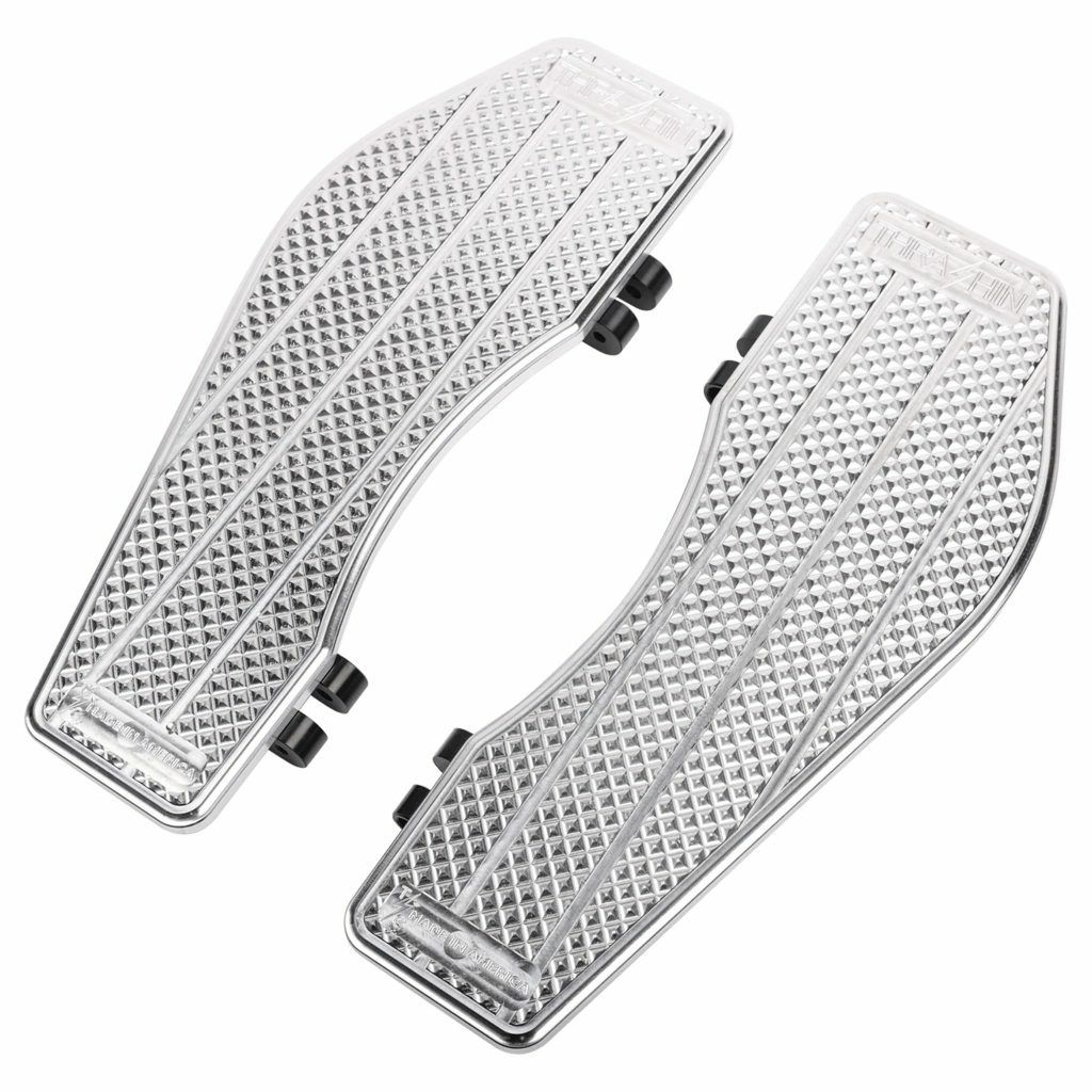 ツーリング、トライク、ソフテイル、ダイナスイッチバック バガーフロアボード (クローム) Thrashin Supply5