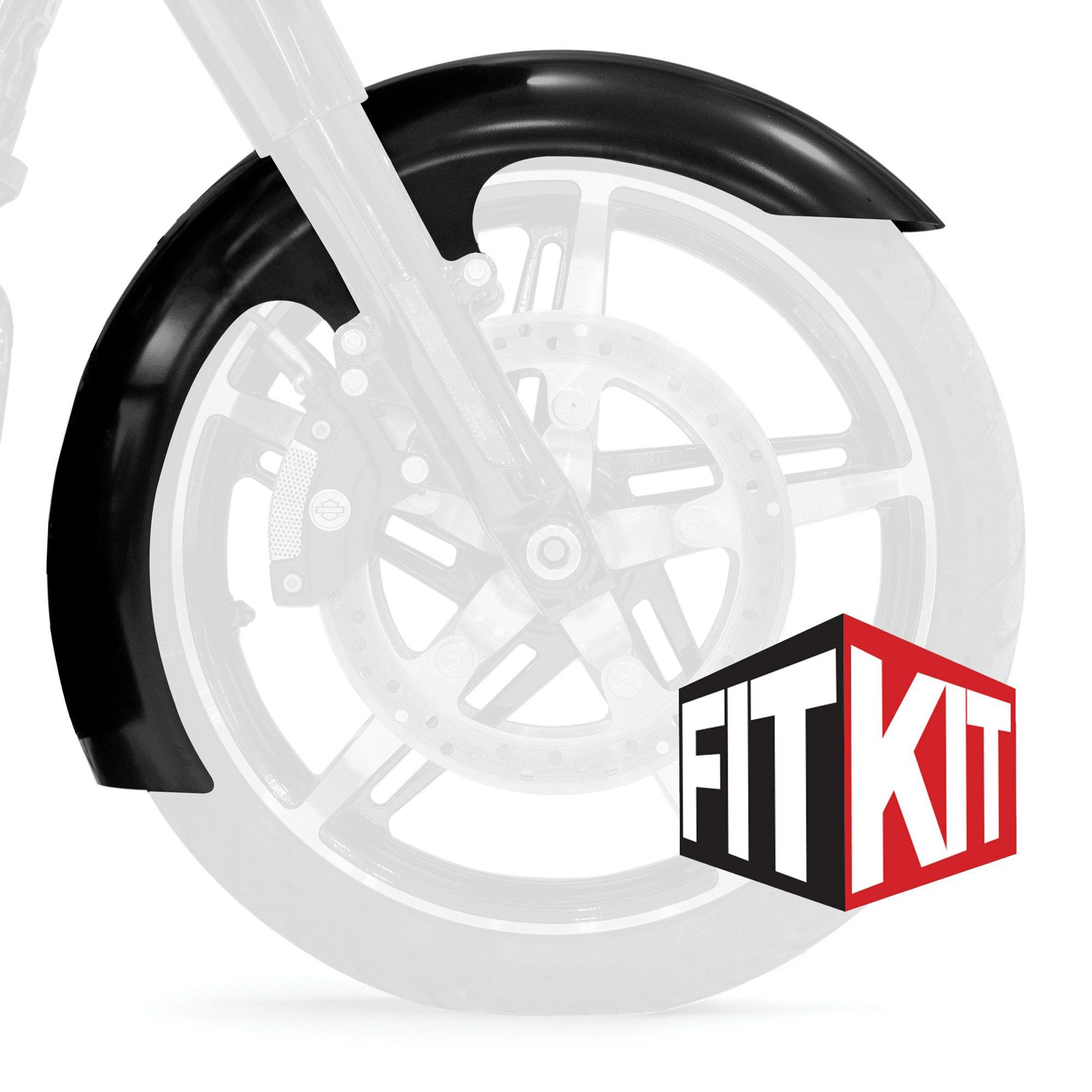 2023以降 CVOロードグライド/ST、CVOストリートグライド Slicer ハガーフロントフェンダー Klock Werks4