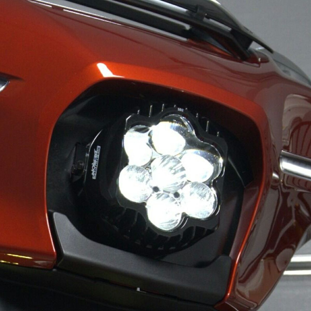 LED ヘッドライト クリアレンズ 目まぐるし シルバー