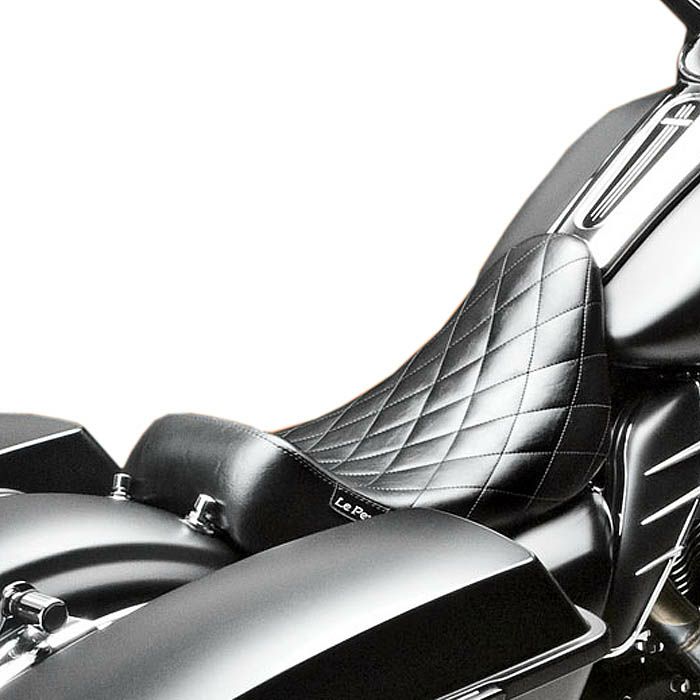 Le Pera ラペラ ベアボーンズ ソロシート ダイアモンドステッチ 2024以降 FLHX FLTRX 2