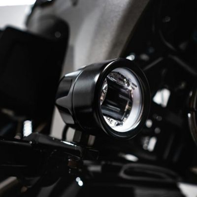 2024以降 ロードグライド、ストリートグライド ProBeam ハロリング付LEDフォグライト (ブラック) Custom Dynamics
