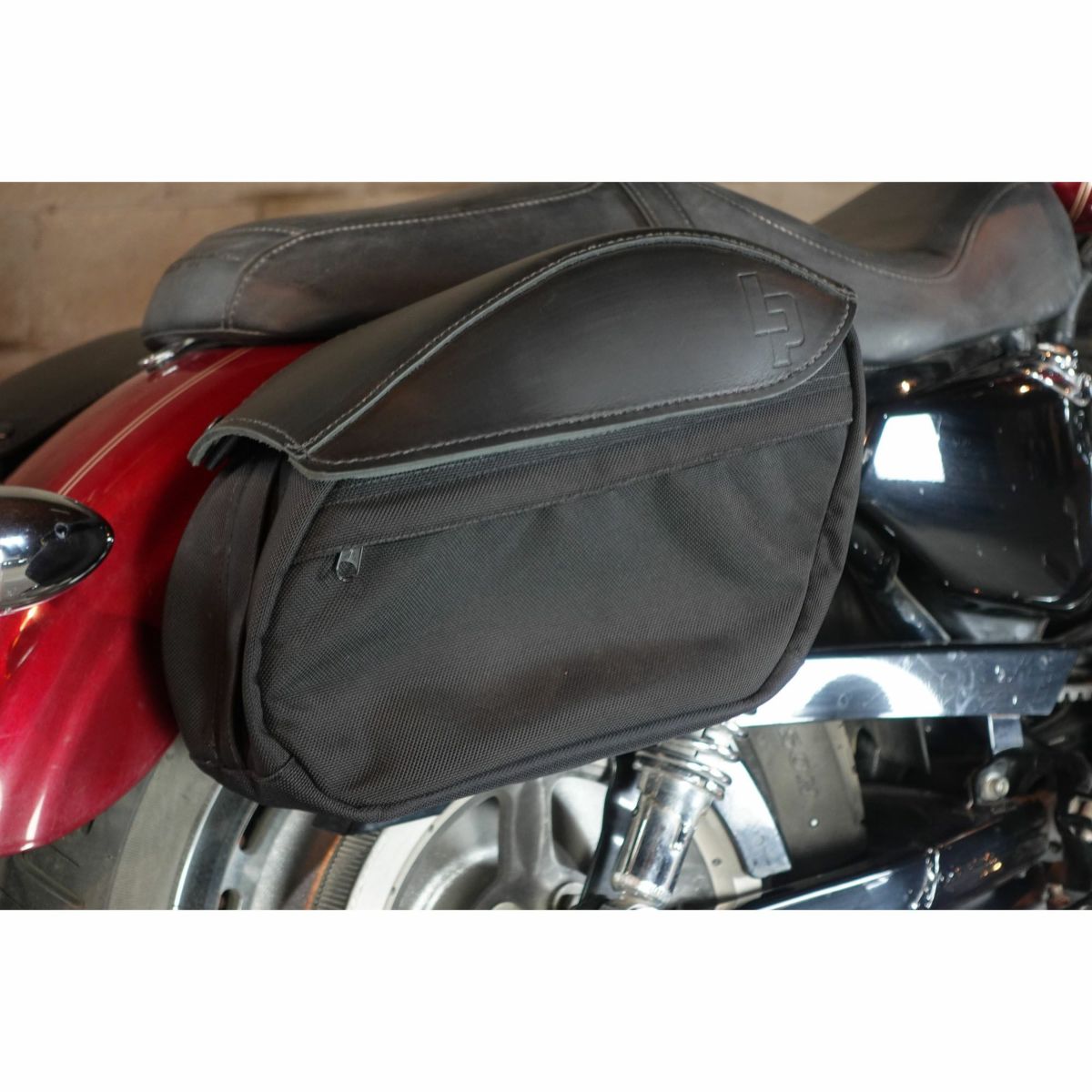 XL スポーツスター RETRO MINI サドルバッグセット Leather Pros2