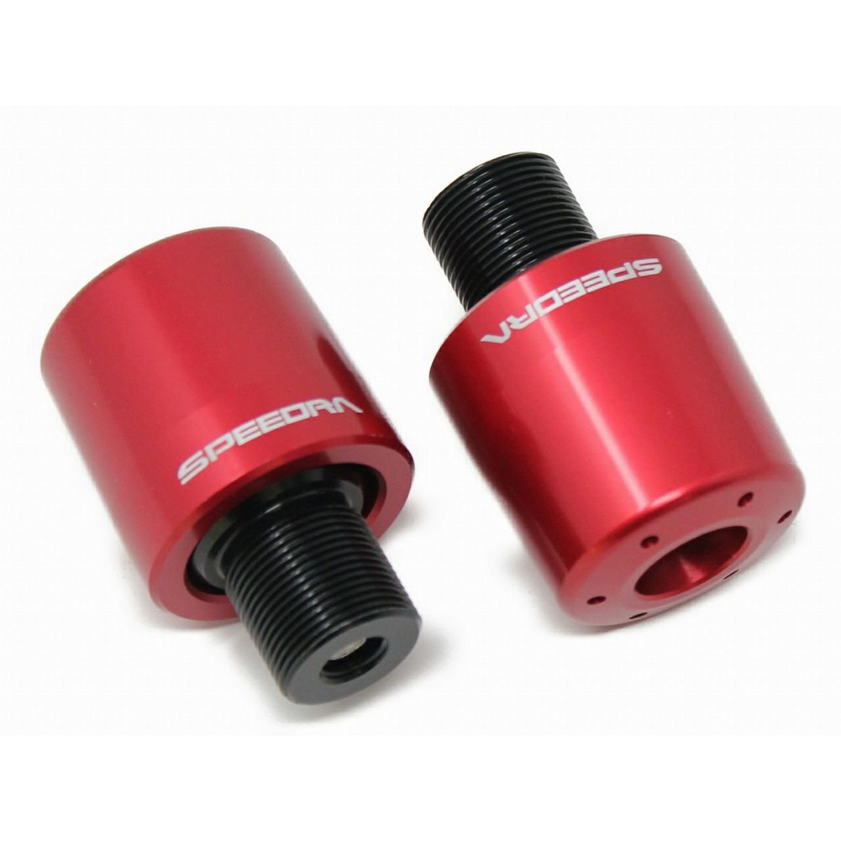 スポーツスターS、ナイトスター ハンドルバーエンド・TypeB (カラーアルマイト) SPEEDRA3